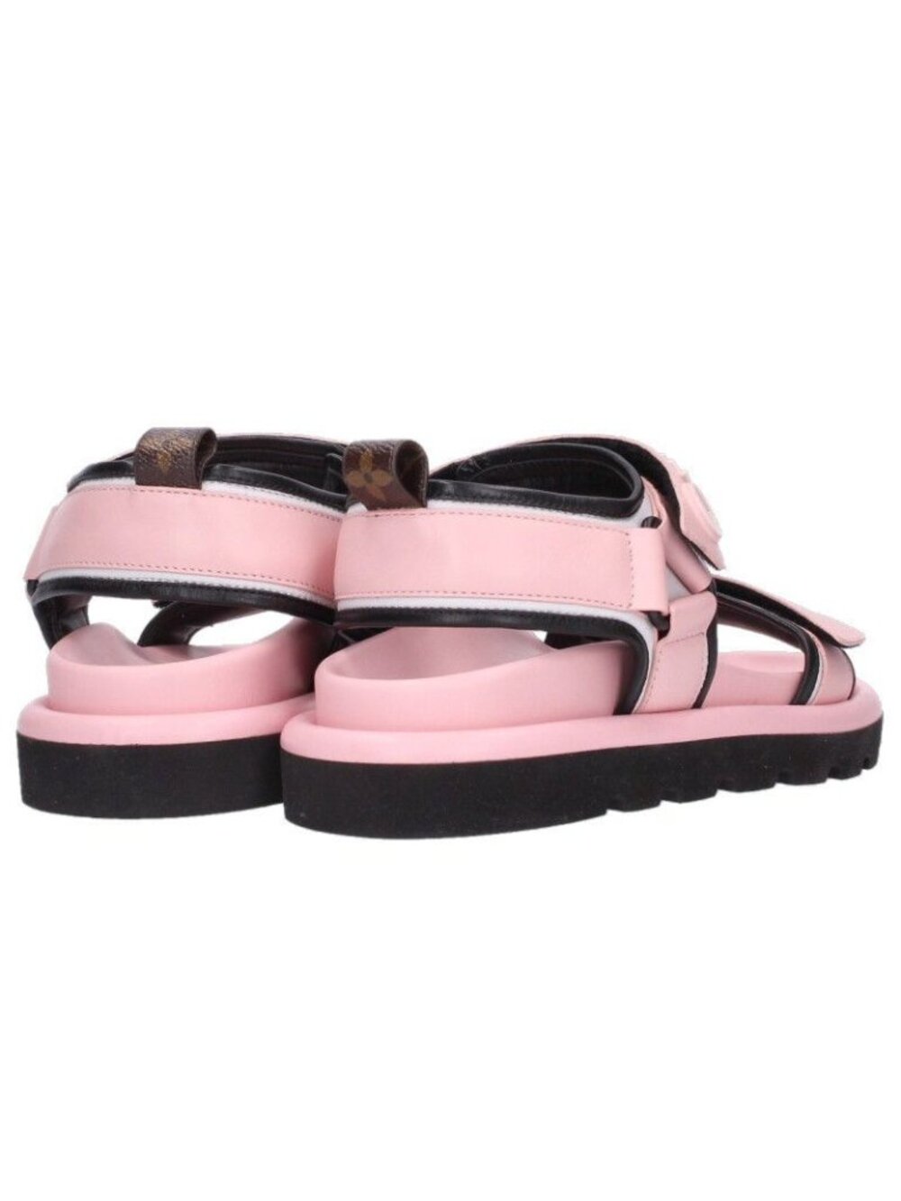 Louis Vuitton Pour Pillow Line Logo Belt Strap Sandals 38 - Picture 2 of 5